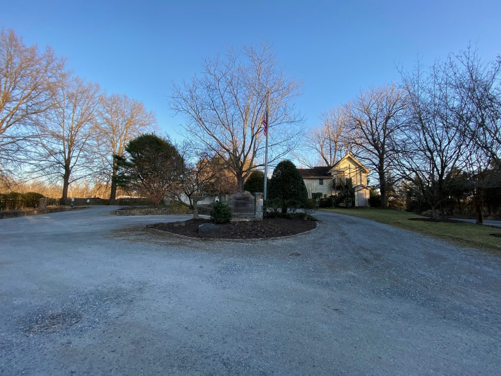 Entrance to the GreenSweep/Garden Gate facility.